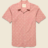 Lamar Pyramid Dot Bandhani Shirt - Pink - Kardo - STAG Provisions - Tops - S/S Woven - Dot