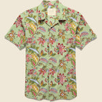 Lamar Floral Paisley Block Print Shirt - Sage - Kardo - STAG Provisions - Tops - S/S Woven - Floral
