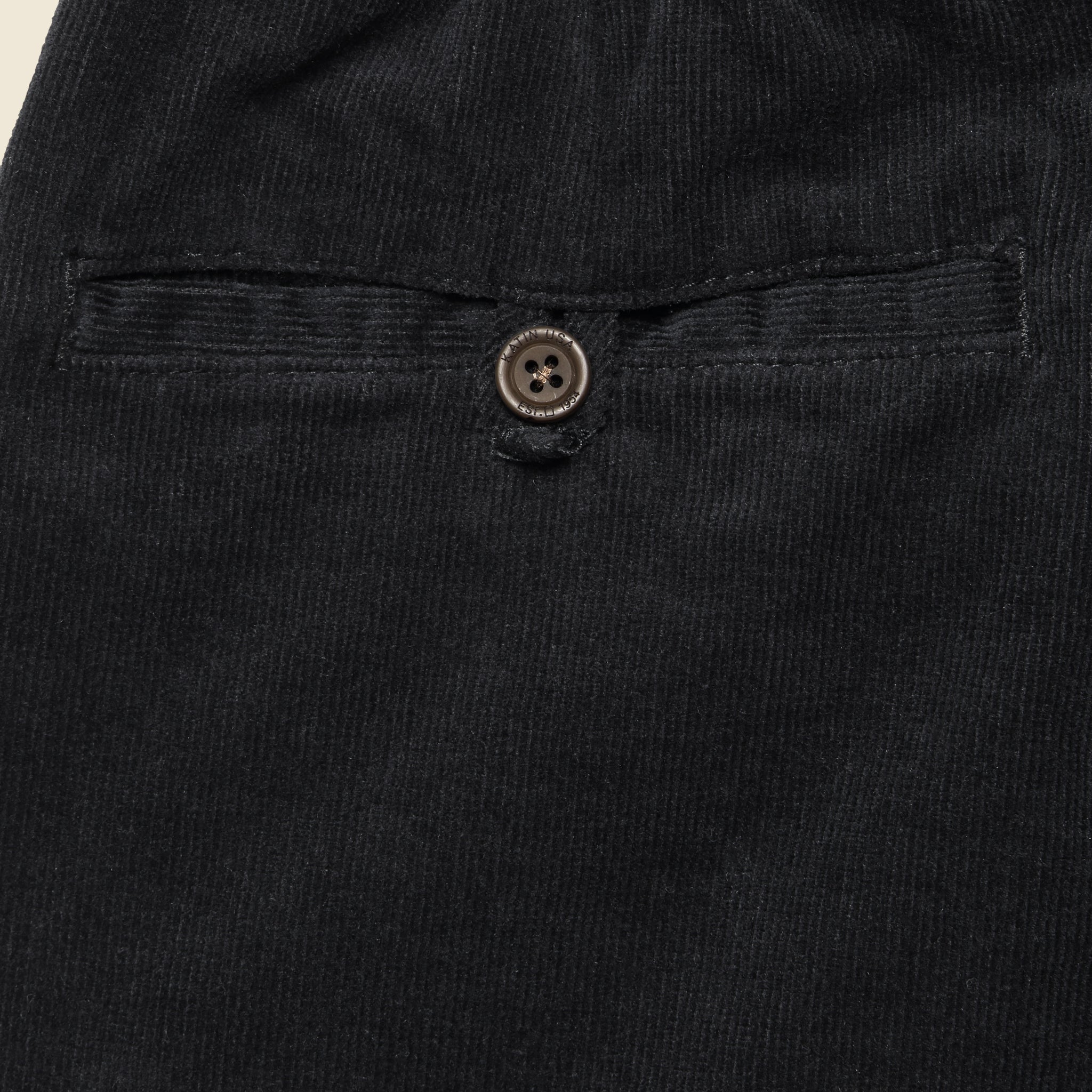 Cord Local Short - Black - Katin - STAG Provisions - Shorts - Lounge