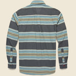 Sierra Flannel Shirt - Black Wash - Katin - STAG Provisions - Tops - L/S Woven - Stripe