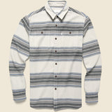 Sierra Flannel Shirt - Cement - Katin - STAG Provisions - Tops - L/S Woven - Stripe