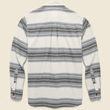 Sierra Flannel Shirt - Cement - Katin - STAG Provisions - Tops - L/S Woven - Stripe