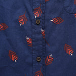Leaves Shirt - Navy - Katin - STAG Provisions - Tops - S/S Woven - Other Pattern