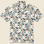 Palm Trees Shirt - Wool - Katin - STAG Provisions - Tops - S/S Woven - Other Pattern