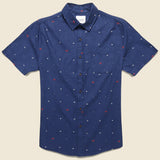 Duke Shirt - Navy - Katin - STAG Provisions - Tops - S/S Woven - Other Pattern