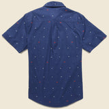 Duke Shirt - Navy - Katin - STAG Provisions - Tops - S/S Woven - Other Pattern