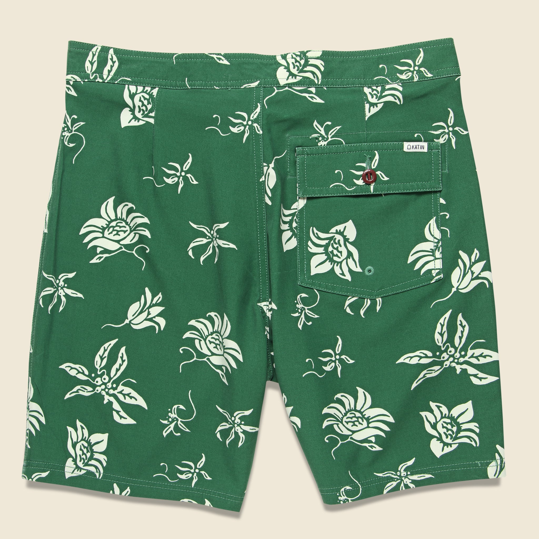 Haiku Boardshort - Pine - Katin - STAG Provisions - Shorts - Swim