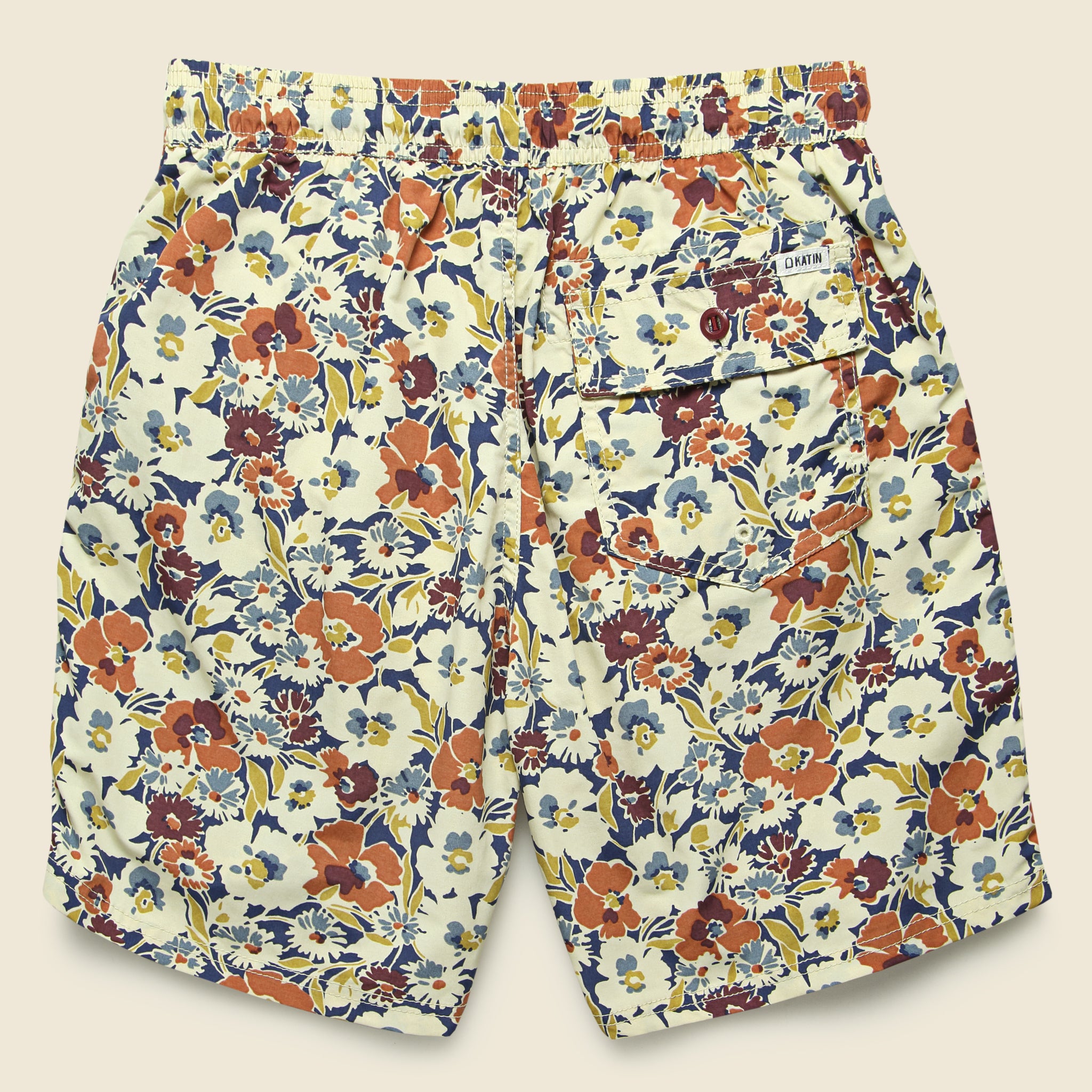 Flora Swim Trunk - Cream - Katin - STAG Provisions - Shorts - Swim