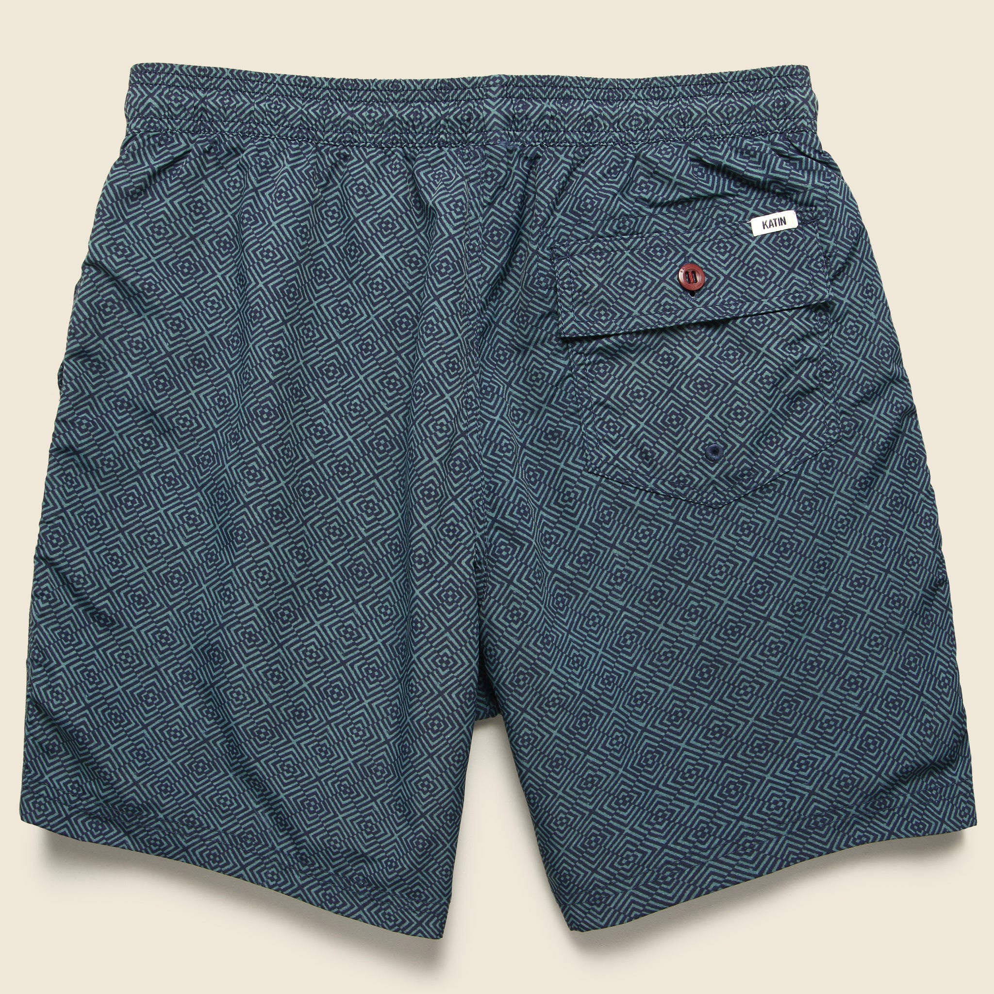 Reverb Volley Swim Trunk - Baltic Blue - Katin - STAG Provisions - Shorts - Swim
