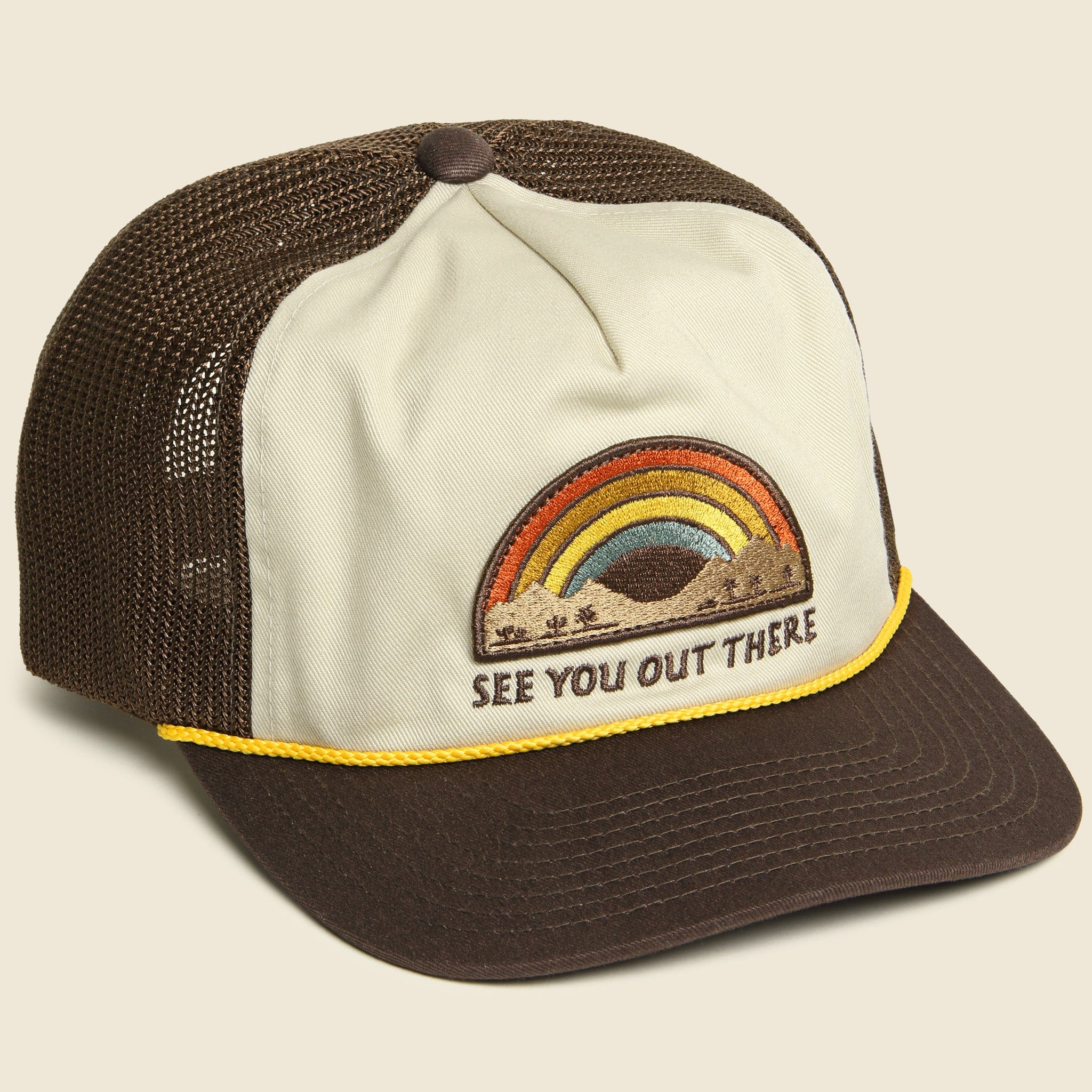 See You Out There Trucker Hat - Brown - Katin - STAG Provisions - Accessories - Hats