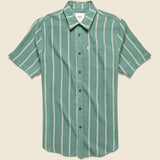 Alan Stripe Shirt - Dark Teal - Katin - STAG Provisions - Tops - S/S Woven - Stripe