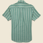 Alan Stripe Shirt - Dark Teal - Katin - STAG Provisions - Tops - S/S Woven - Stripe