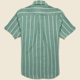 Alan Stripe Shirt - Dark Teal - Katin - STAG Provisions - Tops - S/S Woven - Stripe