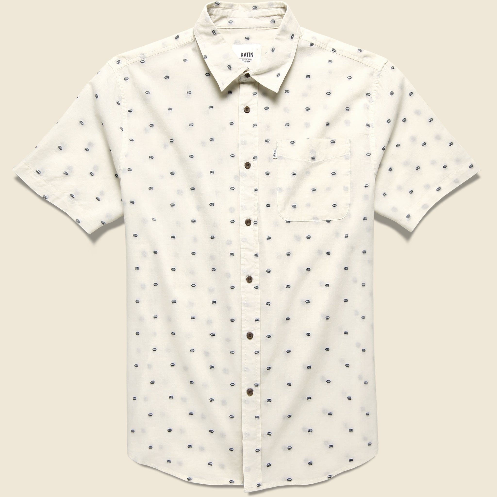 Twine Shirt - Wool - Katin - STAG Provisions - Tops - S/S Woven - Dot