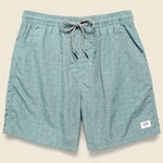 Spiral Volley Swim Trunk - Teal - Katin - STAG Provisions - Shorts - Swim
