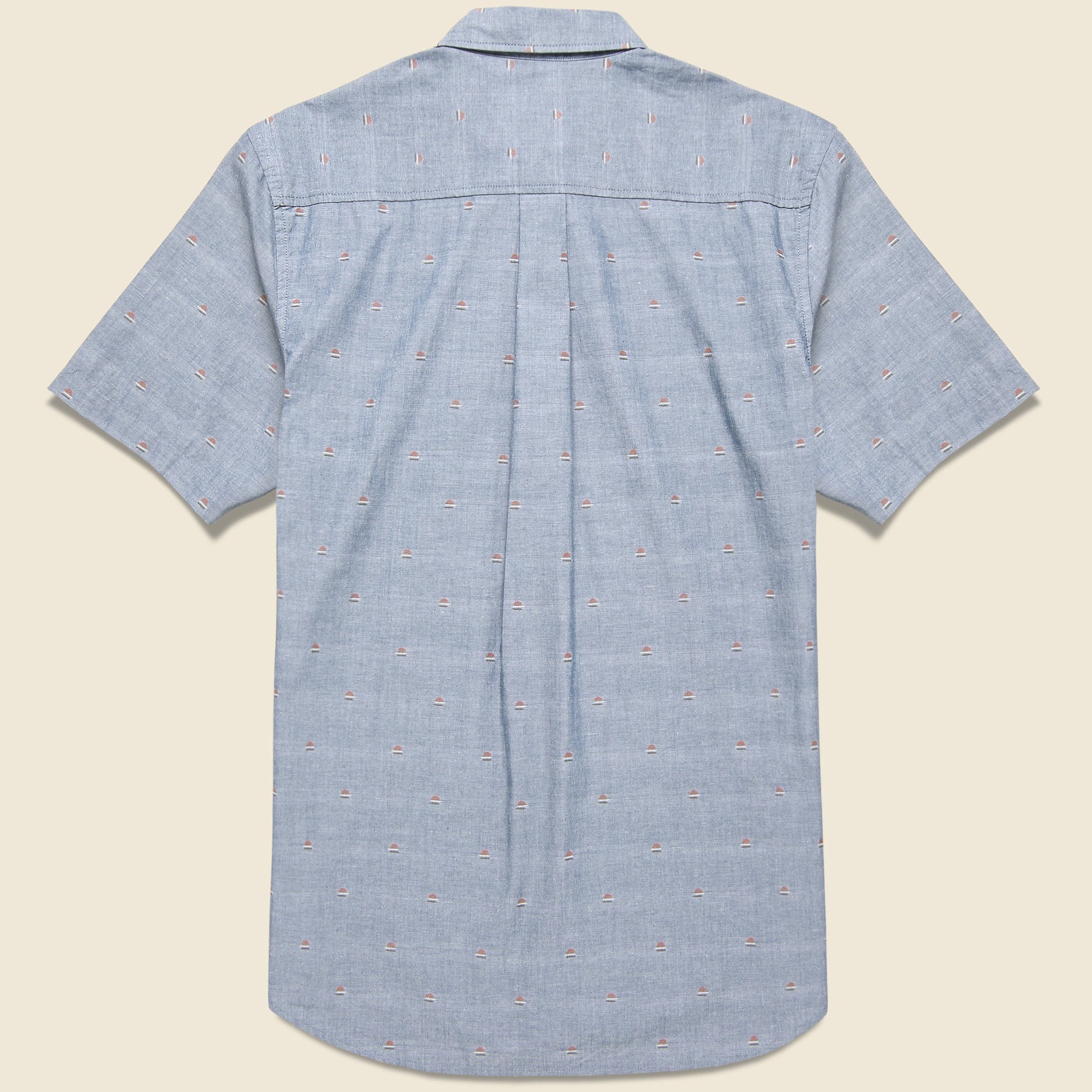 Sunset Shirt - Baltic Blue - Katin - STAG Provisions - Tops - S/S Woven - Other Pattern
