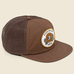 Flower Power Cotton Canvas Trucker Hat - Brown - Katin - STAG Provisions - Accessories - Hats