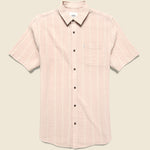 Alan Shirt - Rose Smoke - Katin - STAG Provisions - Tops - S/S Woven - Stripe