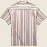 Ian Shirt - Dark Clay - Katin - STAG Provisions - Tops - S/S Woven - Stripe