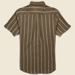 Alan Shirt - Bark - Katin - STAG Provisions - Tops - S/S Woven - Stripe