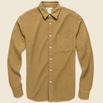 Vintage Double Gauze Shirt - Camel - KATO - STAG Provisions - Tops - L/S Woven - Solid
