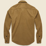 Anvil Shirt Jacket - Camel Melton - KATO - STAG Provisions - Outerwear - Shirt Jacket