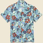 Wrench Aloha Shirt - Green/Blue - KATO - STAG Provisions - Tops - S/S Woven - Floral