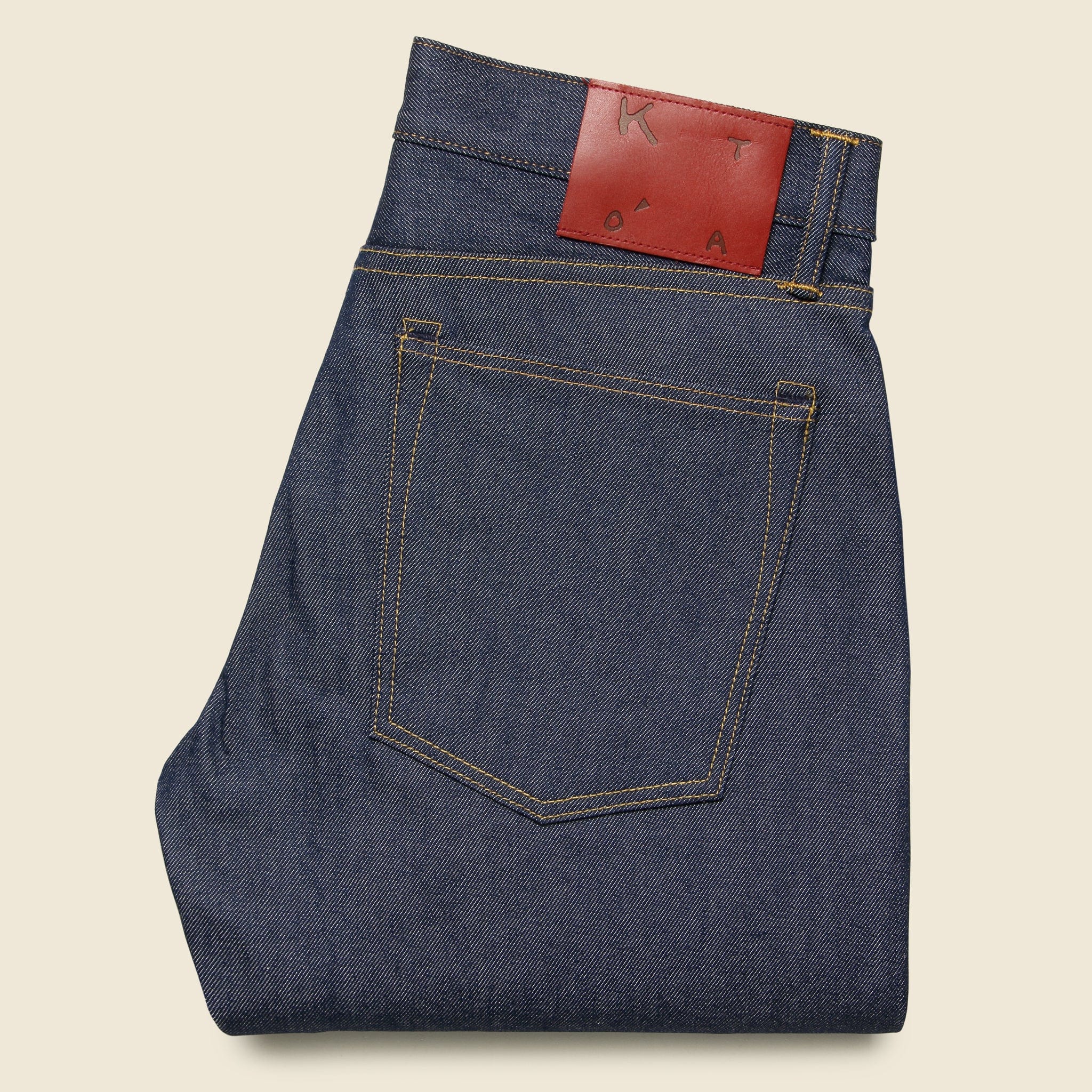 The Pen Slim Jean - Indigo Raw - KATO - STAG Provisions - Pants - Denim