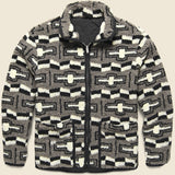 Reverse Zip Pile & Quilt Jacket - Grey - Knickerbocker - STAG Provisions - Outerwear - Coat / Jacket