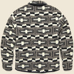 Reverse Zip Pile & Quilt Jacket - Grey - Knickerbocker - STAG Provisions - Outerwear - Coat / Jacket
