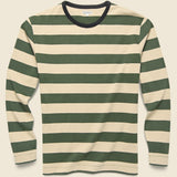 Heavyweight Mojave Tee - Tan/Green - Knickerbocker - STAG Provisions - Tops - L/S Tee