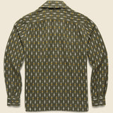 Game Camp Shirt - Moss - Knickerbocker - STAG Provisions - Tops - L/S Woven - Other Pattern