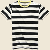 Mojave Striped Tee - Black/White - Knickerbocker - STAG Provisions - Tops - S/S Tee