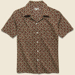 Comma Camp Shirt - Tripper Rust - Knickerbocker - STAG Provisions - Tops - S/S Woven - Other Pattern
