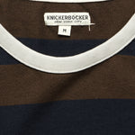 Mojave Striped Tee - Chocolate/Plum/Navy - Knickerbocker - STAG Provisions - Tops - S/S Tee