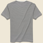 Mod Striped Tee - White/Black - Knickerbocker - STAG Provisions - Tops - S/S Tee