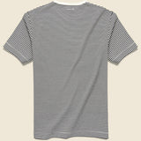 Mod Striped Tee - White/Black - Knickerbocker - STAG Provisions - Tops - S/S Tee