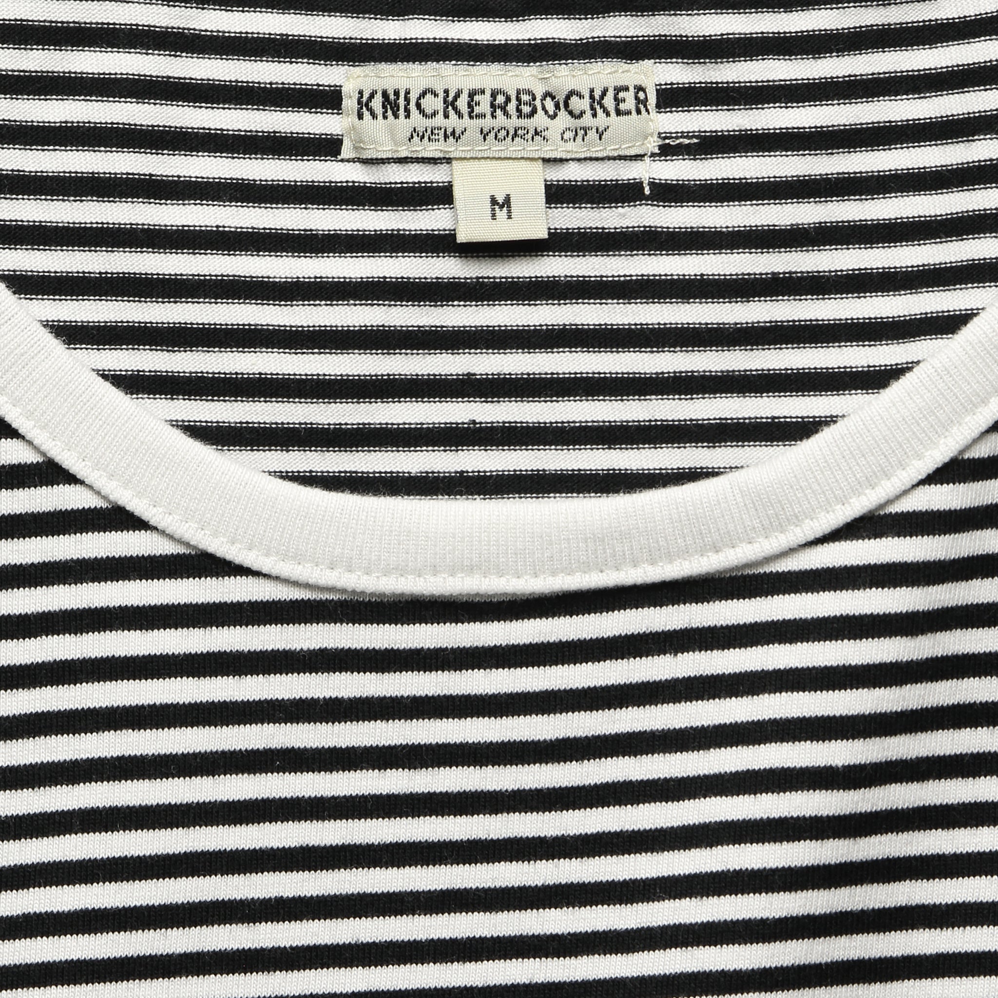 Mod Striped Tee - White/Black - Knickerbocker - STAG Provisions - Tops - S/S Tee