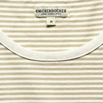 Mod Striped Tee - White/Tan - Knickerbocker - STAG Provisions - Tops - S/S Tee