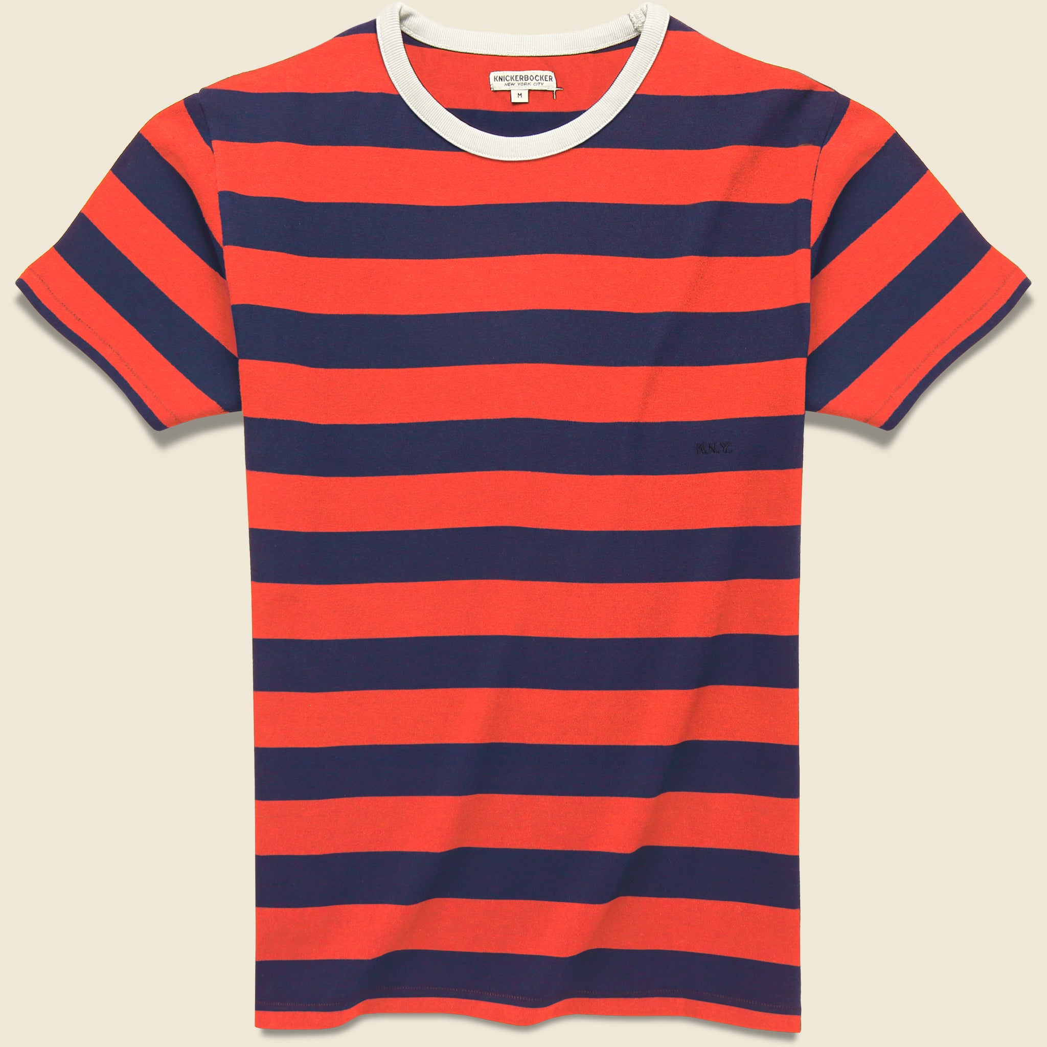 Mojave Striped Tee - Red/Navy - Knickerbocker - STAG Provisions - Tops - S/S Tee