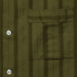Hemingway Shirt - Olive - Knickerbocker - STAG Provisions - Tops - S/S Woven - Other Pattern