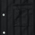 Hemingway Shirt - Black - Knickerbocker - STAG Provisions - Tops - S/S Woven - Other Pattern