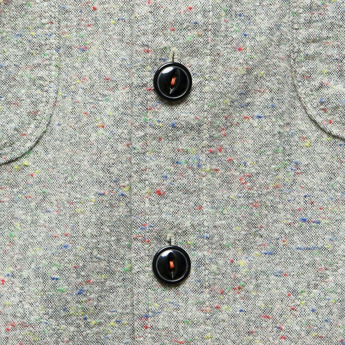 Speckle Overshirt - Grey - KATO - STAG Provisions - Tops - L/S Woven - Overshirt