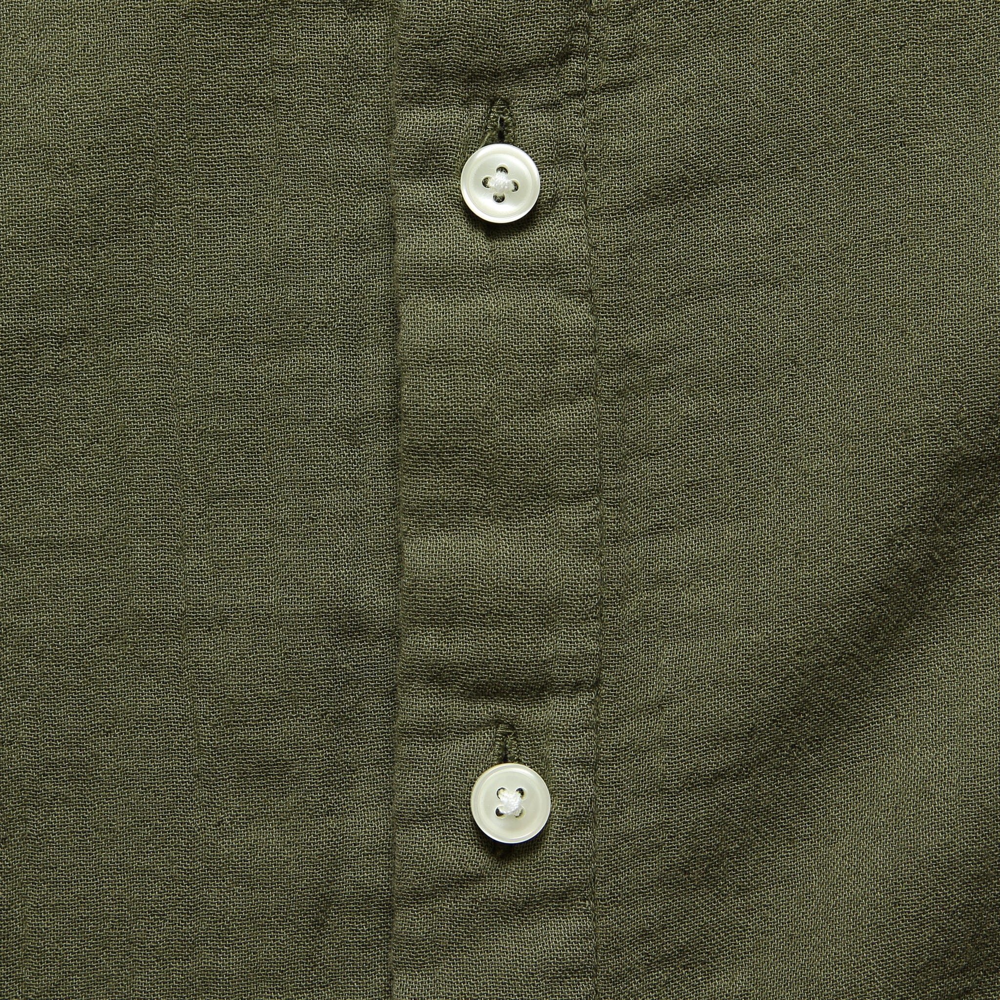 Vintage Double Gauze Shirt - Military Green - KATO - STAG Provisions - Tops - L/S Woven - Solid