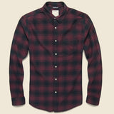 Lumberjack Flannel - Little Burgundy - Life After Denim - STAG Provisions - Tops - L/S Woven - Plaid