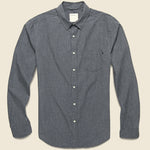 Cosmic Shirt - Heather Charcoal - Life After Denim - STAG Provisions - Tops - L/S Woven - Dot