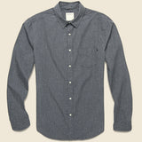 Cosmic Shirt - Heather Charcoal - Life After Denim - STAG Provisions - Tops - L/S Woven - Dot