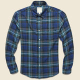 Aurora Shirt - Midnight - Life After Denim - STAG Provisions - Tops - L/S Woven - Plaid