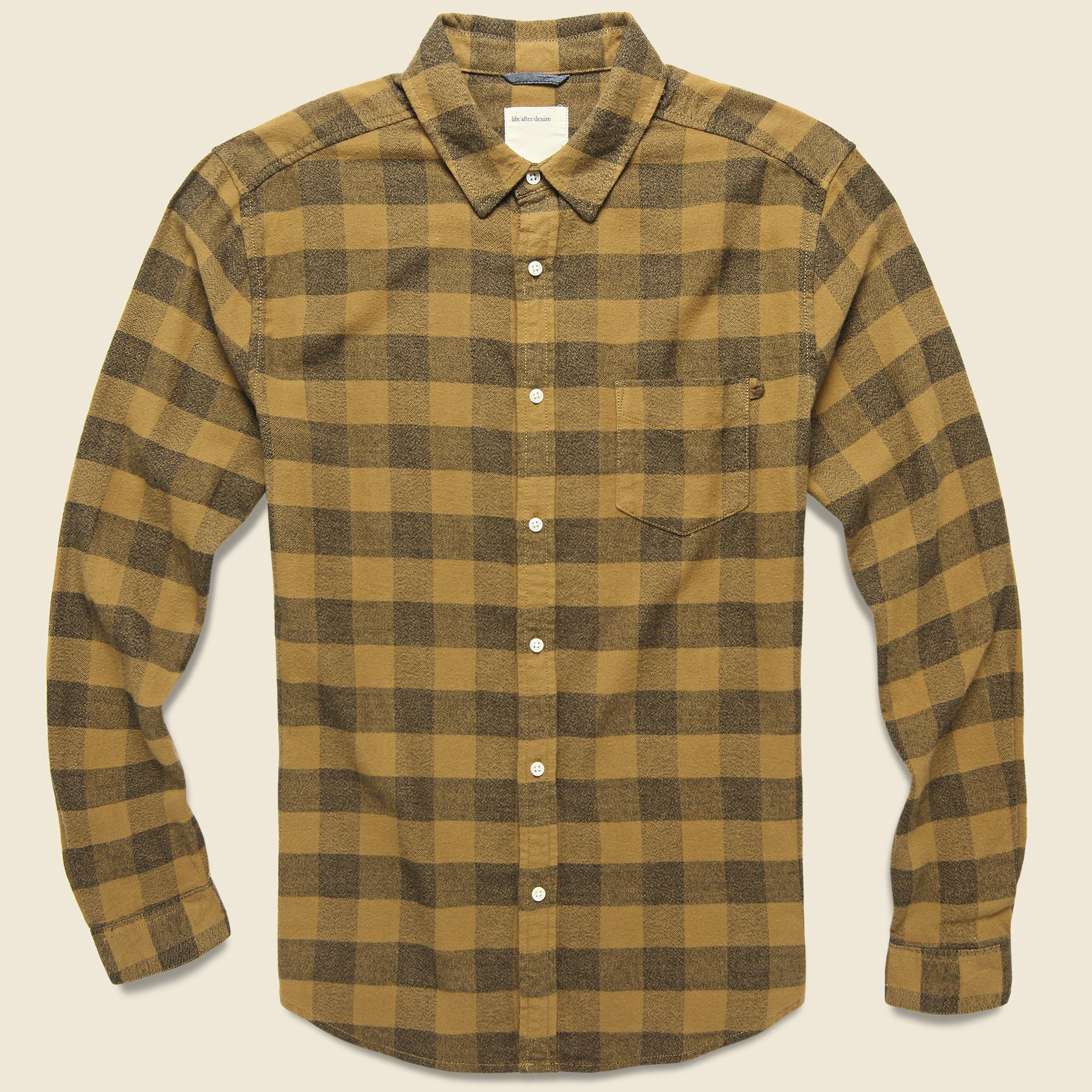 Allegheny Shirt - Tiger Eye - Life After Denim - STAG Provisions - Tops - L/S Woven - Plaid