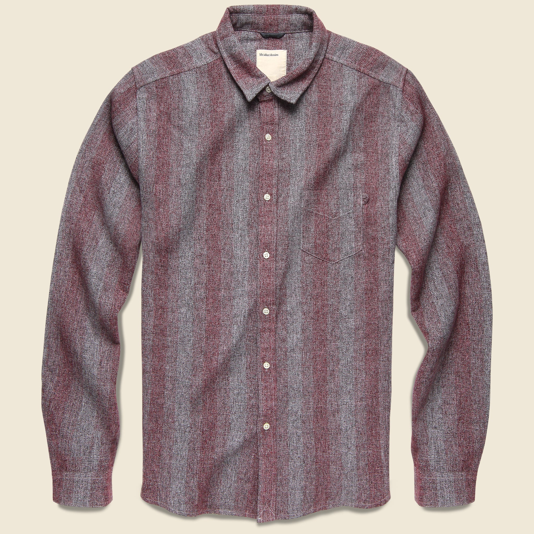 Grimm Flannel - Wildberry - Life After Denim - STAG Provisions - Tops - L/S Woven - Other Pattern